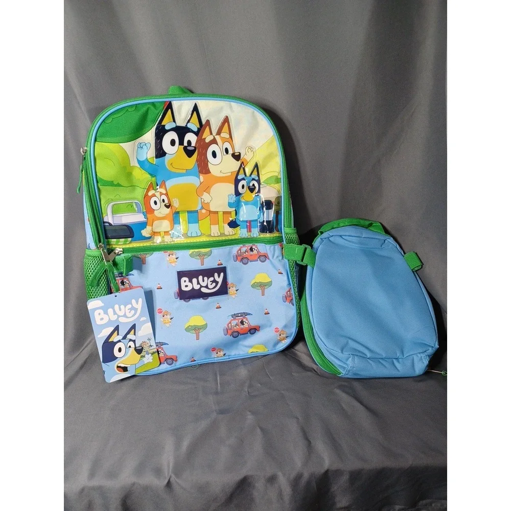 Bluey Kids Backpack Green 17